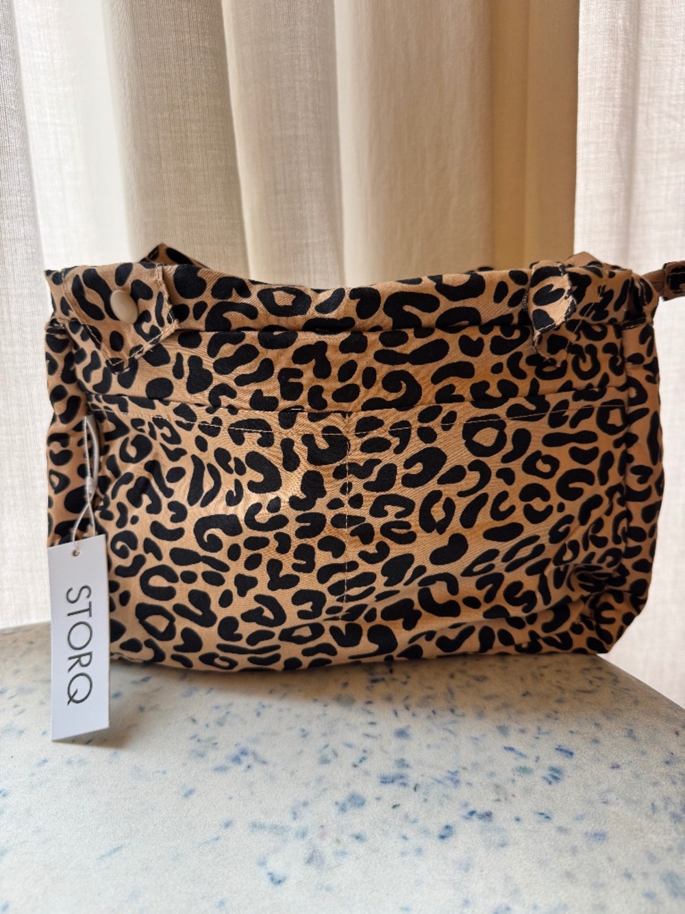 STORQ Stroller Caddy Bag in Leopard